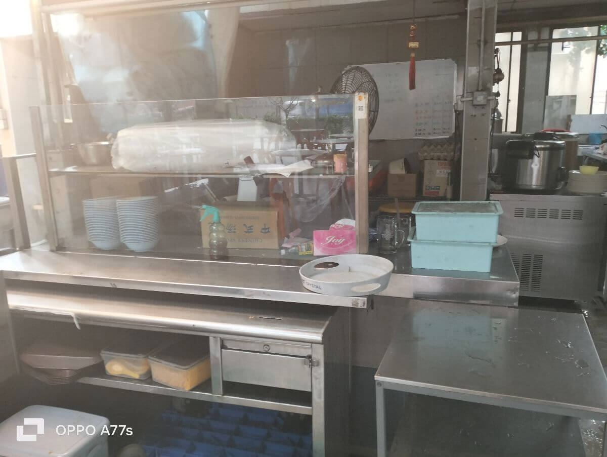 Mixed vegetables rice stall for take over