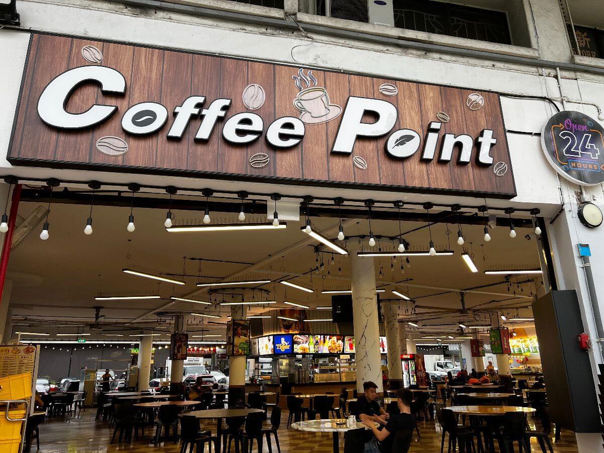 halal , 24 hours coffeeshop 