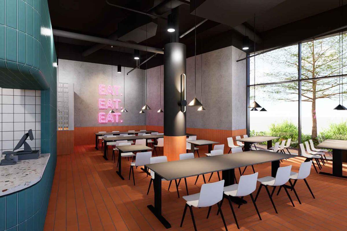 NEWLY FITTED 3x Aircon Food court Stall at SUTD - SINGAPORE UNI OF TECH & DESIGN (Near CHANGI EXPO) for Rent