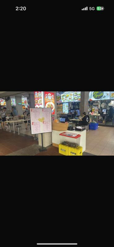 现有一个正在运营中且盈利良好的摊位对外出顶。 A well-operating and profitable stall is now available for takeover.