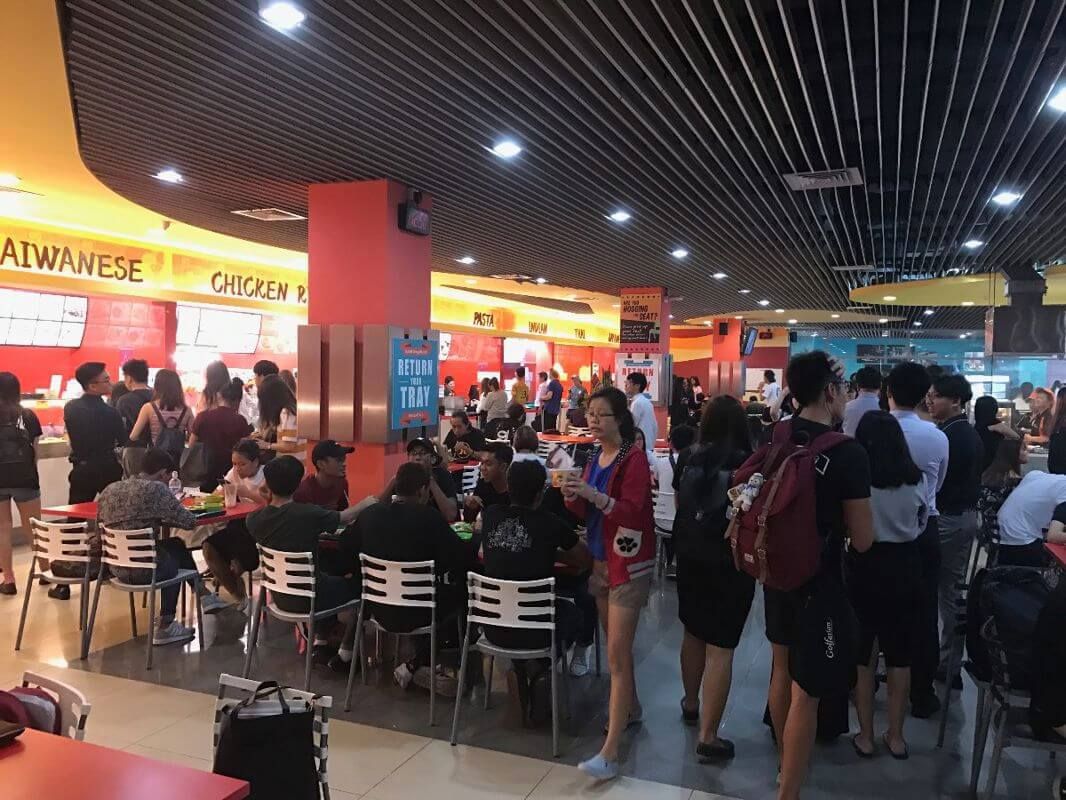 Top Student Crowd Location — Food Stall Now Available