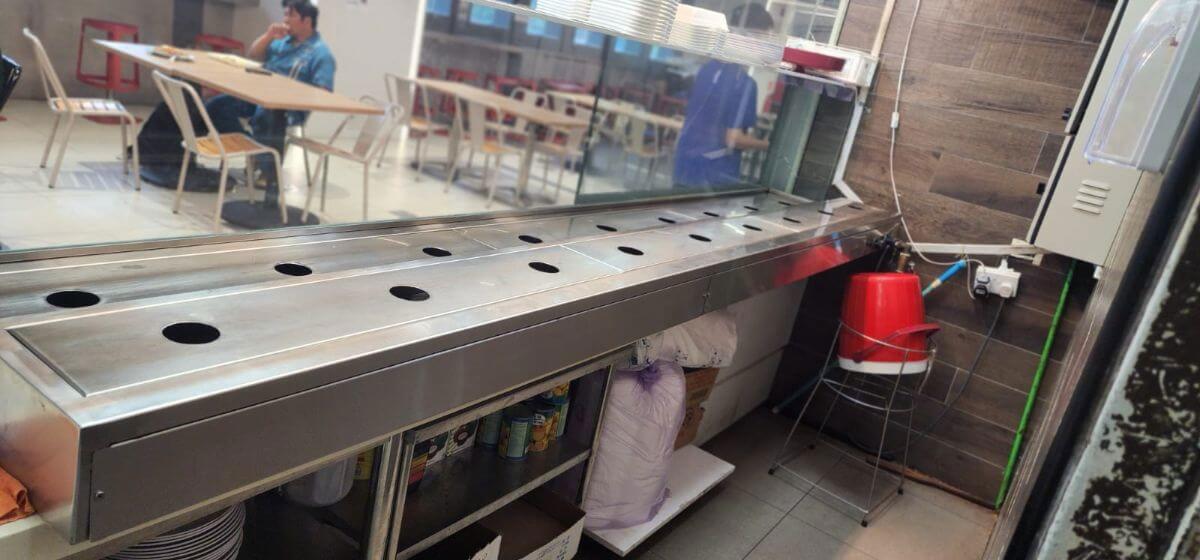 Busy Lunch Crowd Stall｜Air-Conditioned Food Court, Ready to Operate