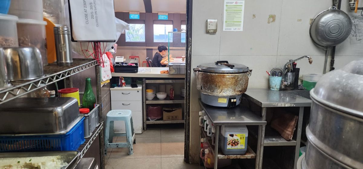 Busy Lunch Crowd Stall｜Air-Conditioned Food Court, Ready to Operate