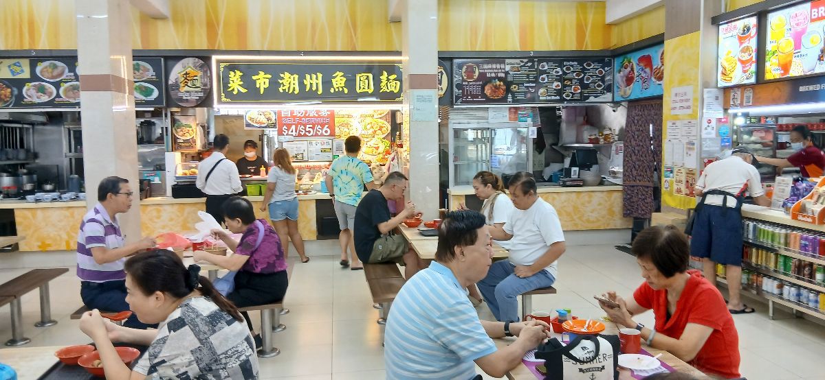 727 AMK food stall to let 