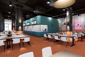 NEWLY FITTED 3x Aircon Food court Stall at SUTD - SINGAPORE UNI OF TECH & DESIGN (Near CHANGI EXPO) for Rent